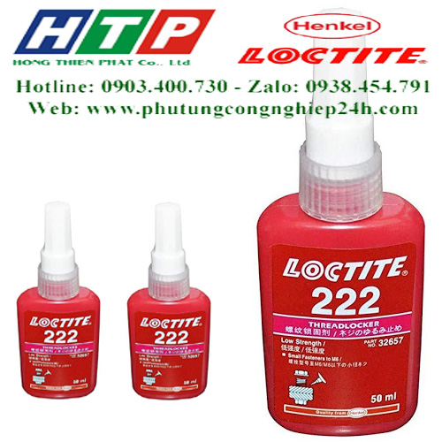 Hướng dãn sử dụng Loctite 222