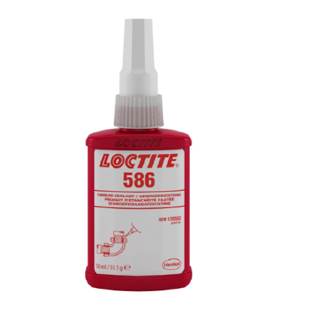 LOCTITE® 586 is a high-strength sealant