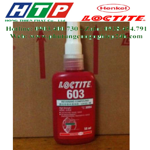 Hướng dẫn sử dụng Loctite 603