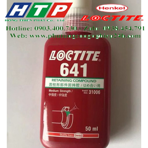 Hướng dẫn sử dụng Loctite 641