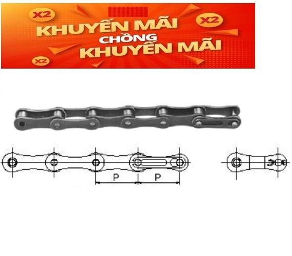 Double Pitch Roller Chain 1
