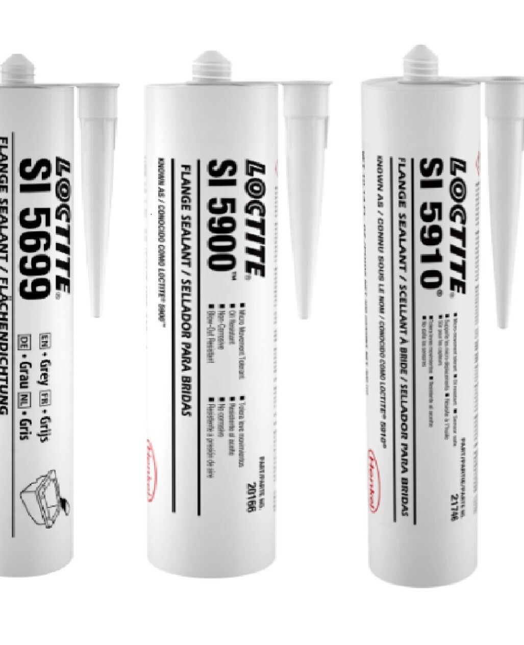 So sánh Keo dán mặt bích Loctite 5699, Loctite 5900 và Loctite 5910