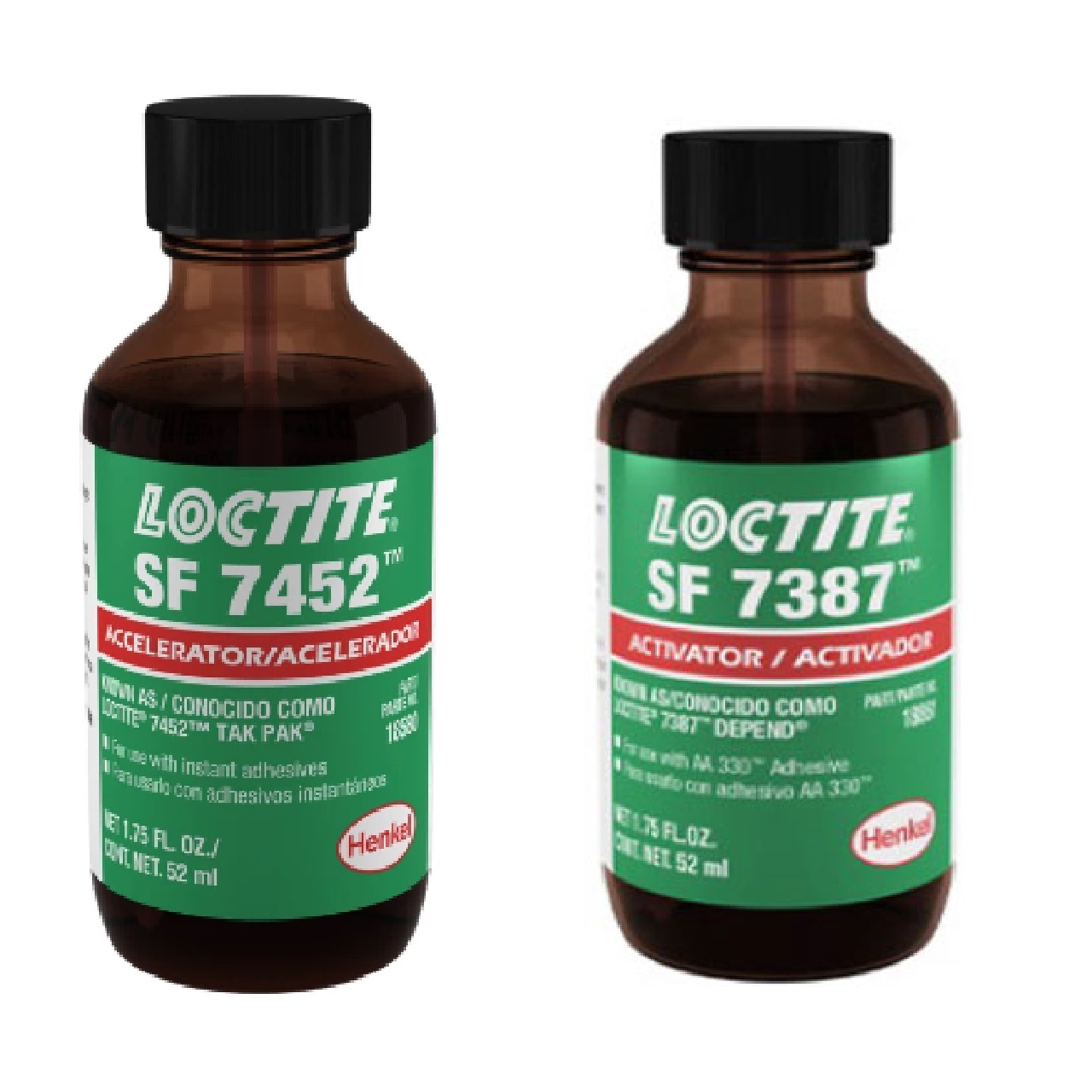 So sánh chất xúc tác Loctite SF 7387 và Loctite SF 7452