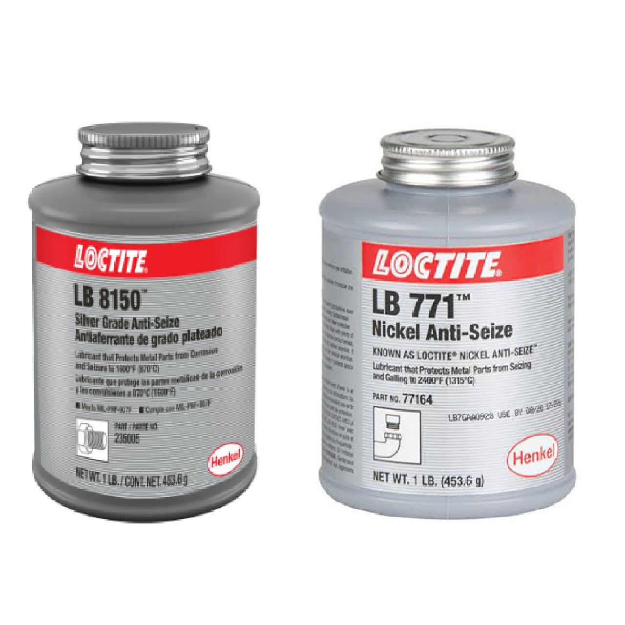 So sánh Mỡ bôi trơn chịu nhiệt Keo Loctite LB 771 và Loctite LB 767