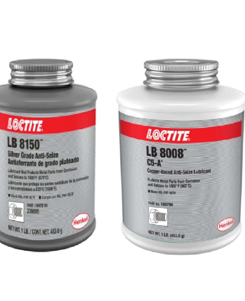So sánh Mỡ bôi trơn chịu nhiệt Loctite LB 8150 và Loctite C5-A
