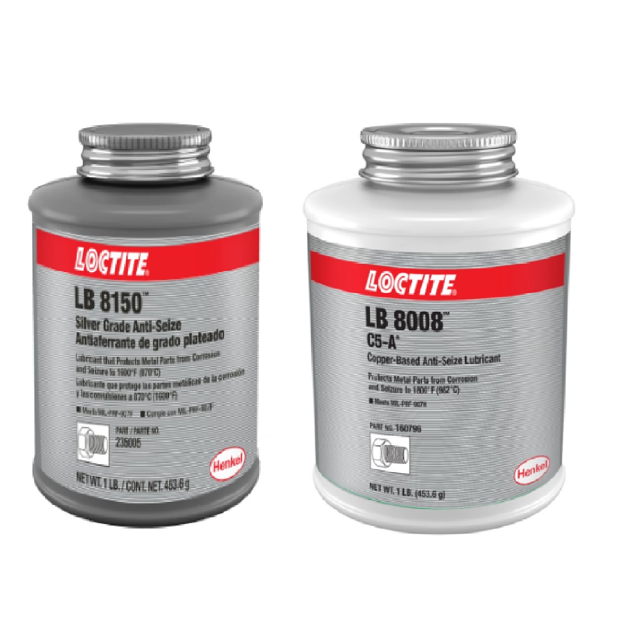 So sánh Mỡ bôi trơn chịu nhiệt Loctite LB 8150 và Loctite C5-A
