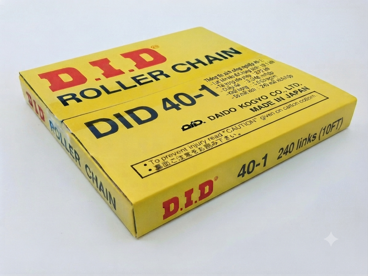 Sên đơn 40-1RS, sên thép đơn 1 dãy 40-1RS, sên 40-1RS